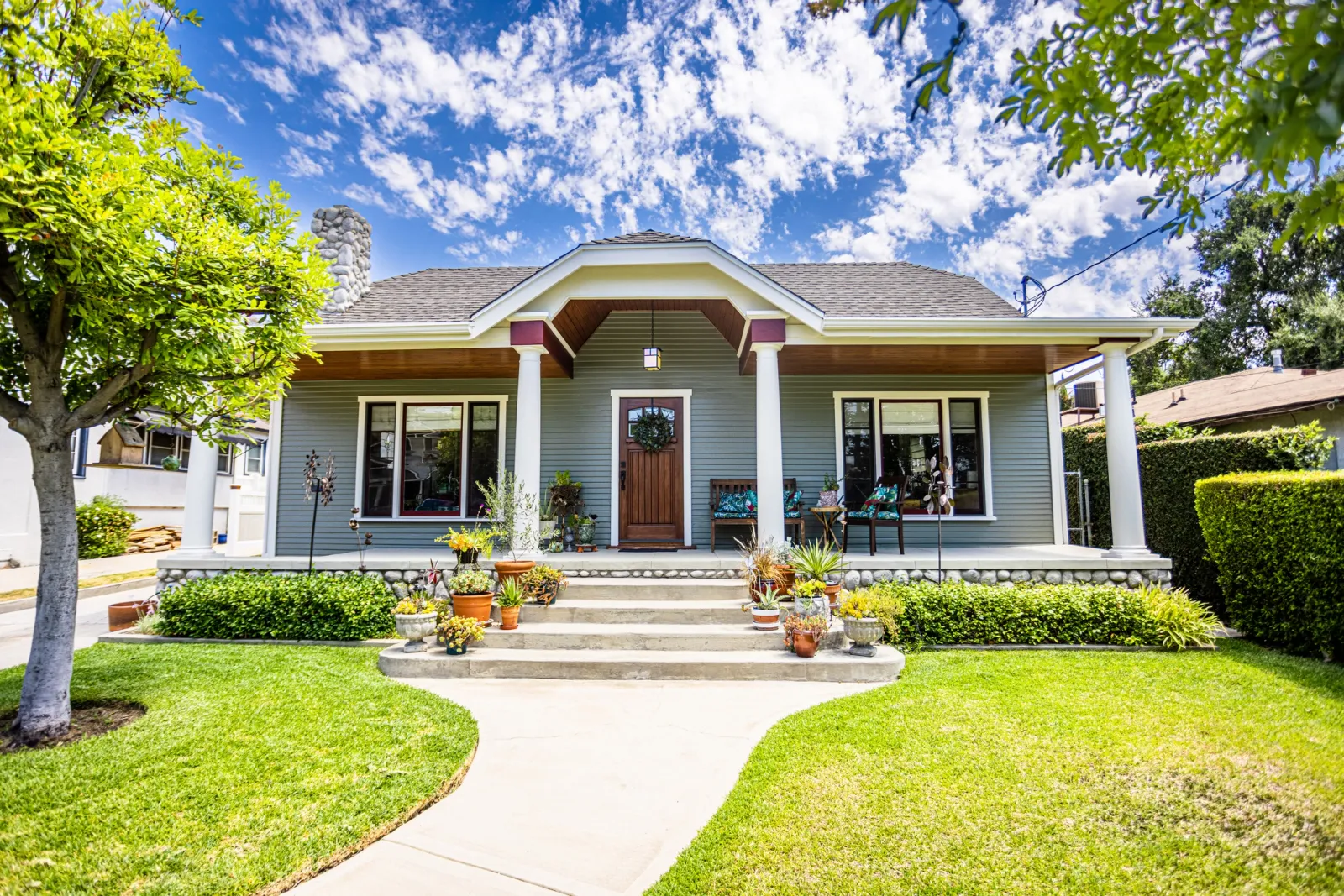 Craftsman home on a quiet north Seattle ridge street